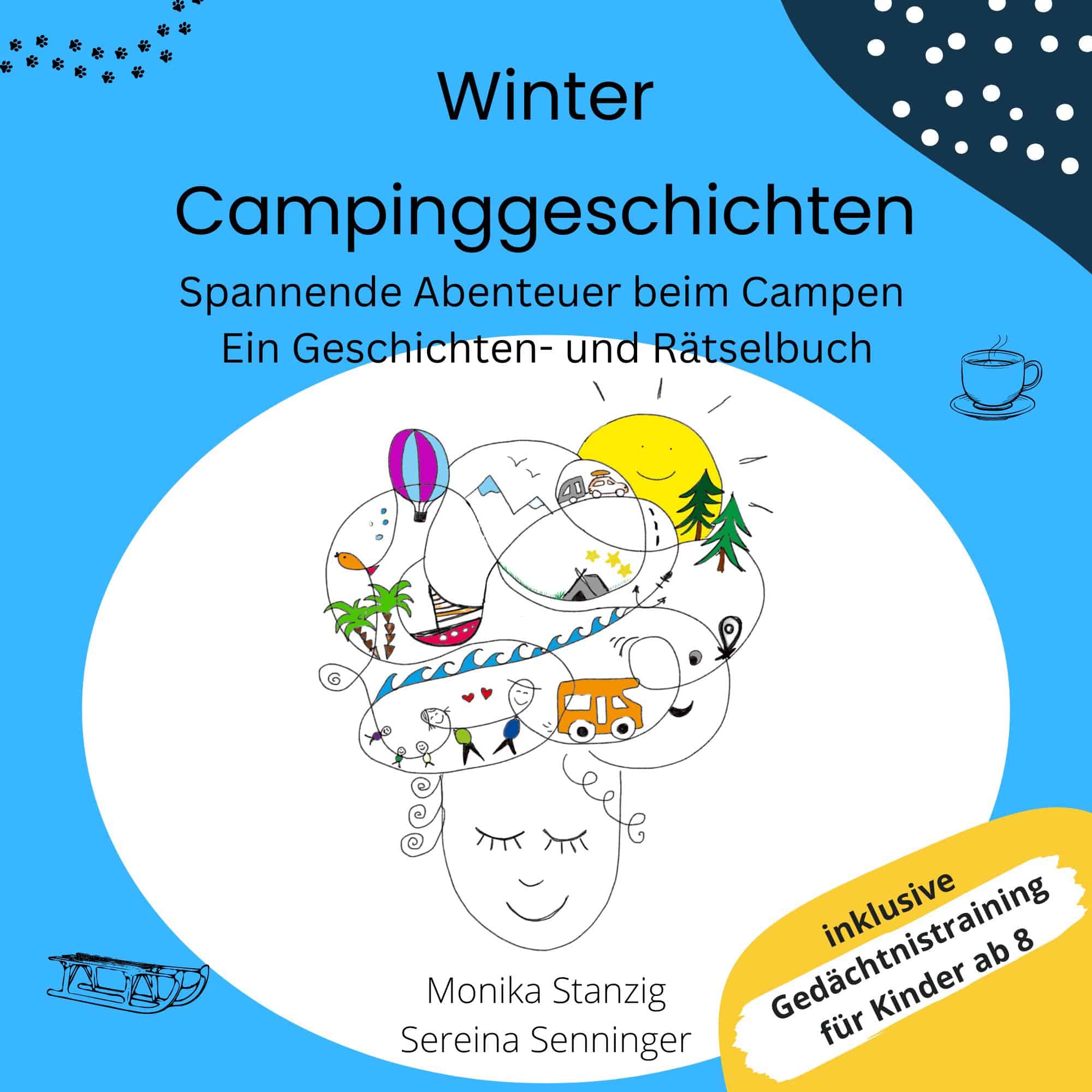 Campinggeschichten im Winter. Rätseln aus dem Gedächtnistraining