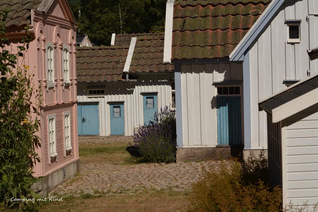 Kleine schwedische Häuser