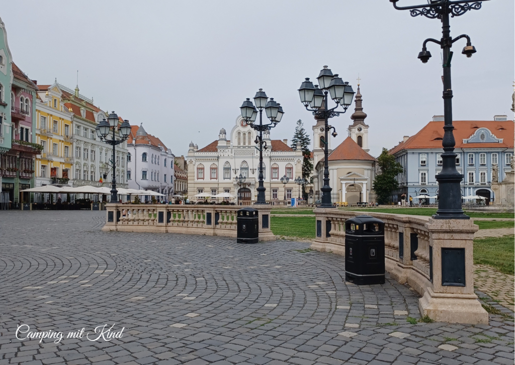 Timisoara, auch bekannt als Klein-Wien - Camping mit Kind